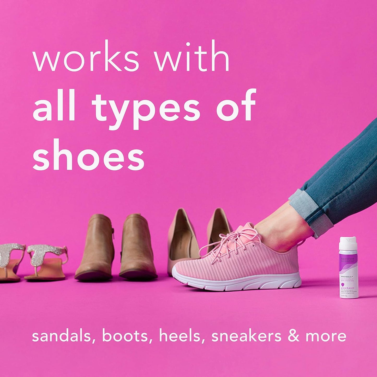 PreHeels+® Blister Prevention Spray