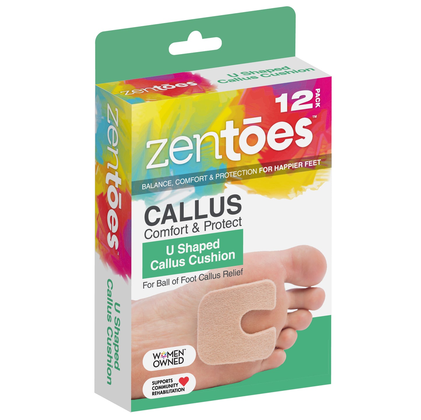 U-Shaped Felt Callus Pads