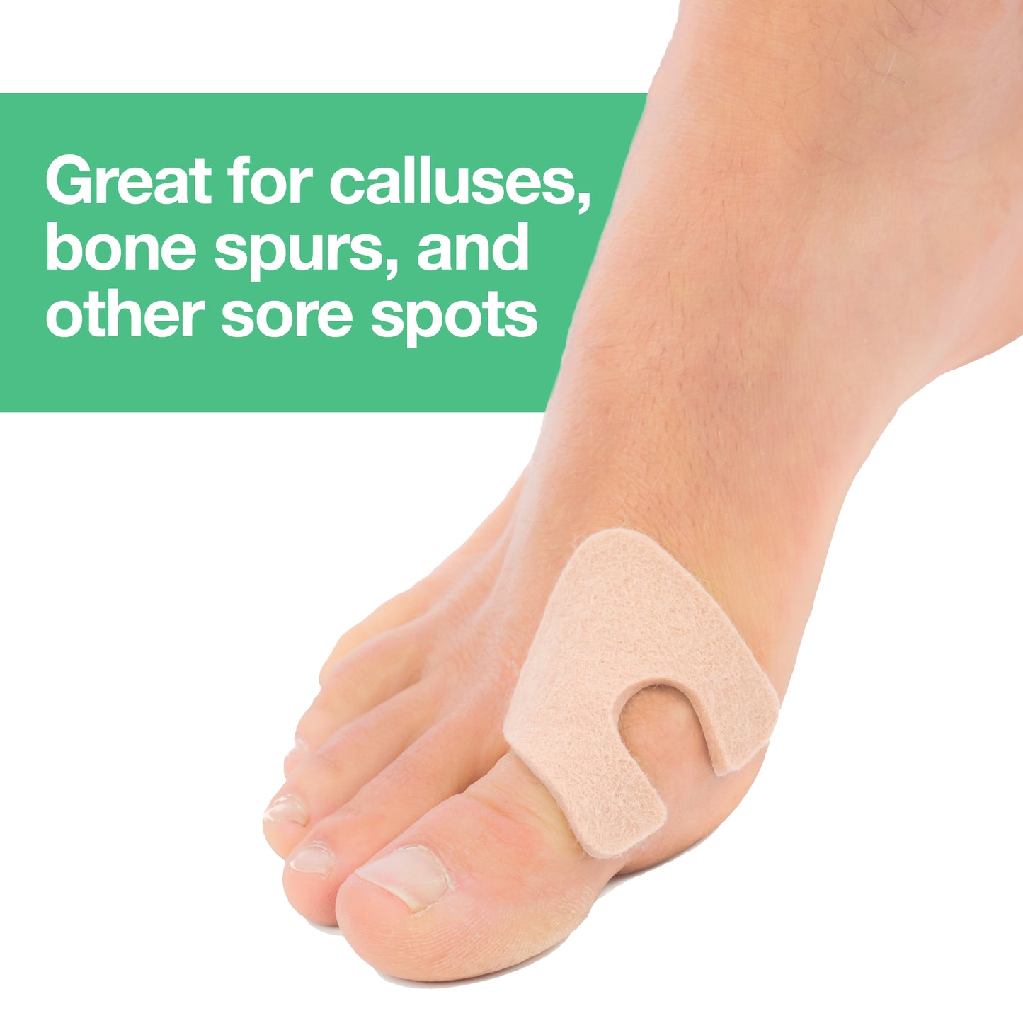 U-Shaped Felt Callus Pads