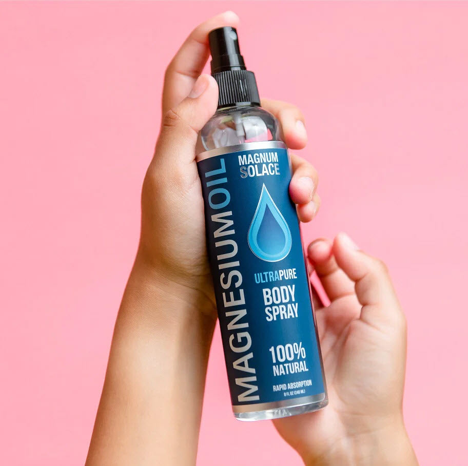 Magnesium Oil Spray for Joint & Muscle Relief, Sleepless Legs