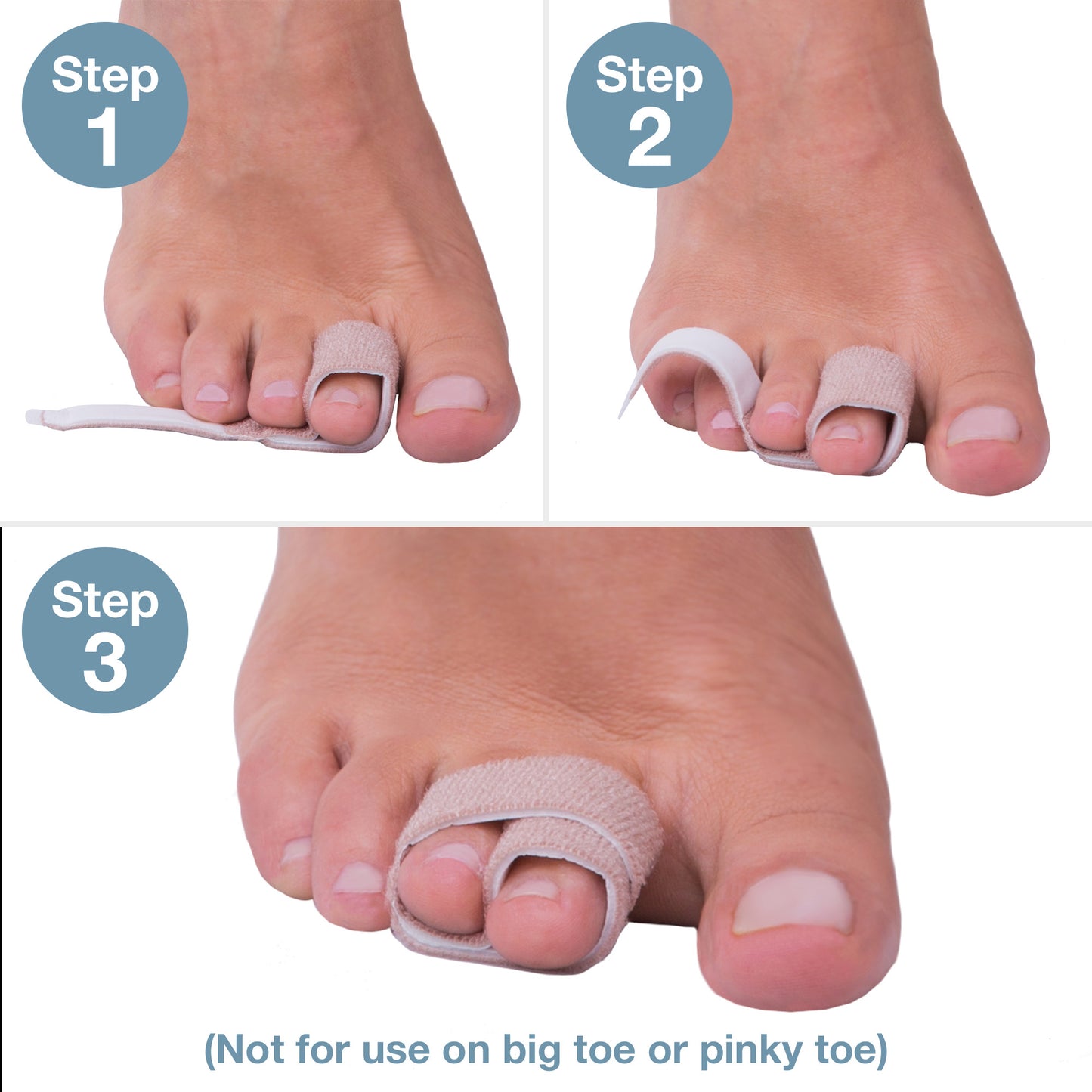Buddy Wraps for Hammertoes or Broken Toes