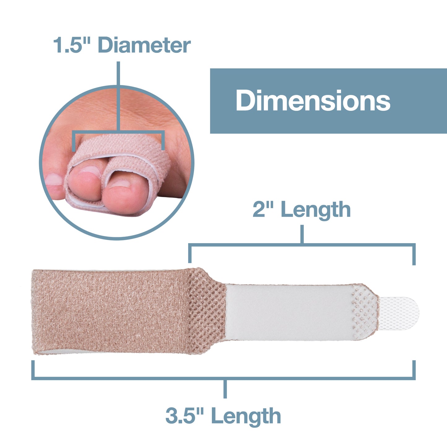 Buddy Wraps for Hammertoes or Broken Toes