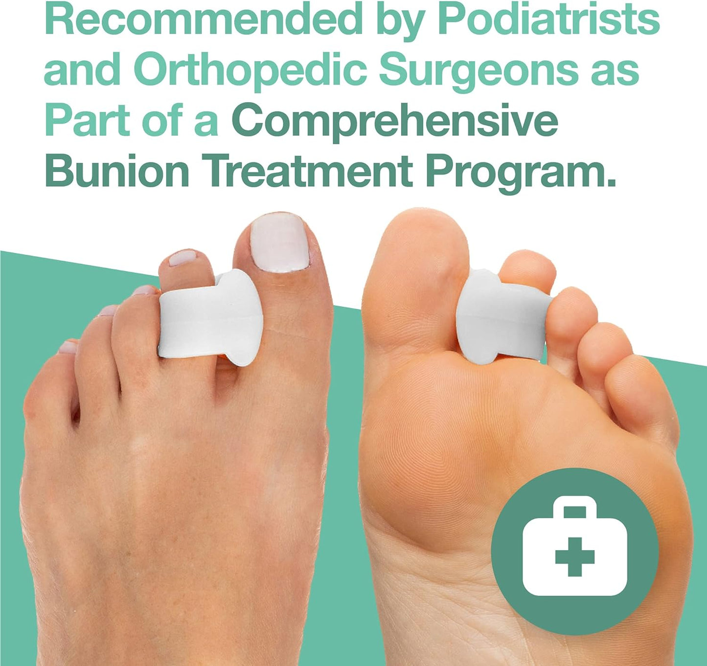 Single Loop Toe Separator for Bunions