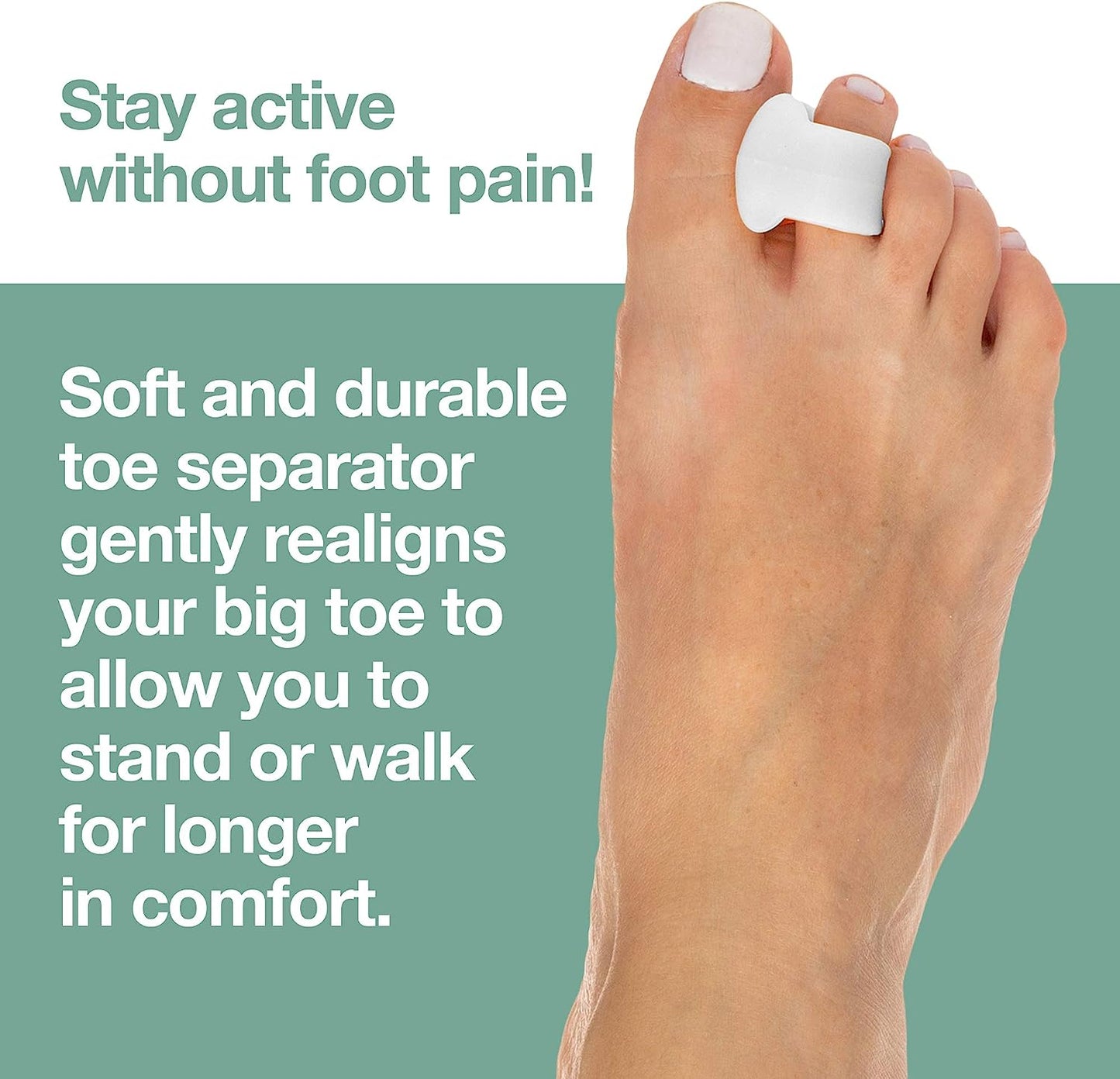 Single Loop Toe Separator for Bunions
