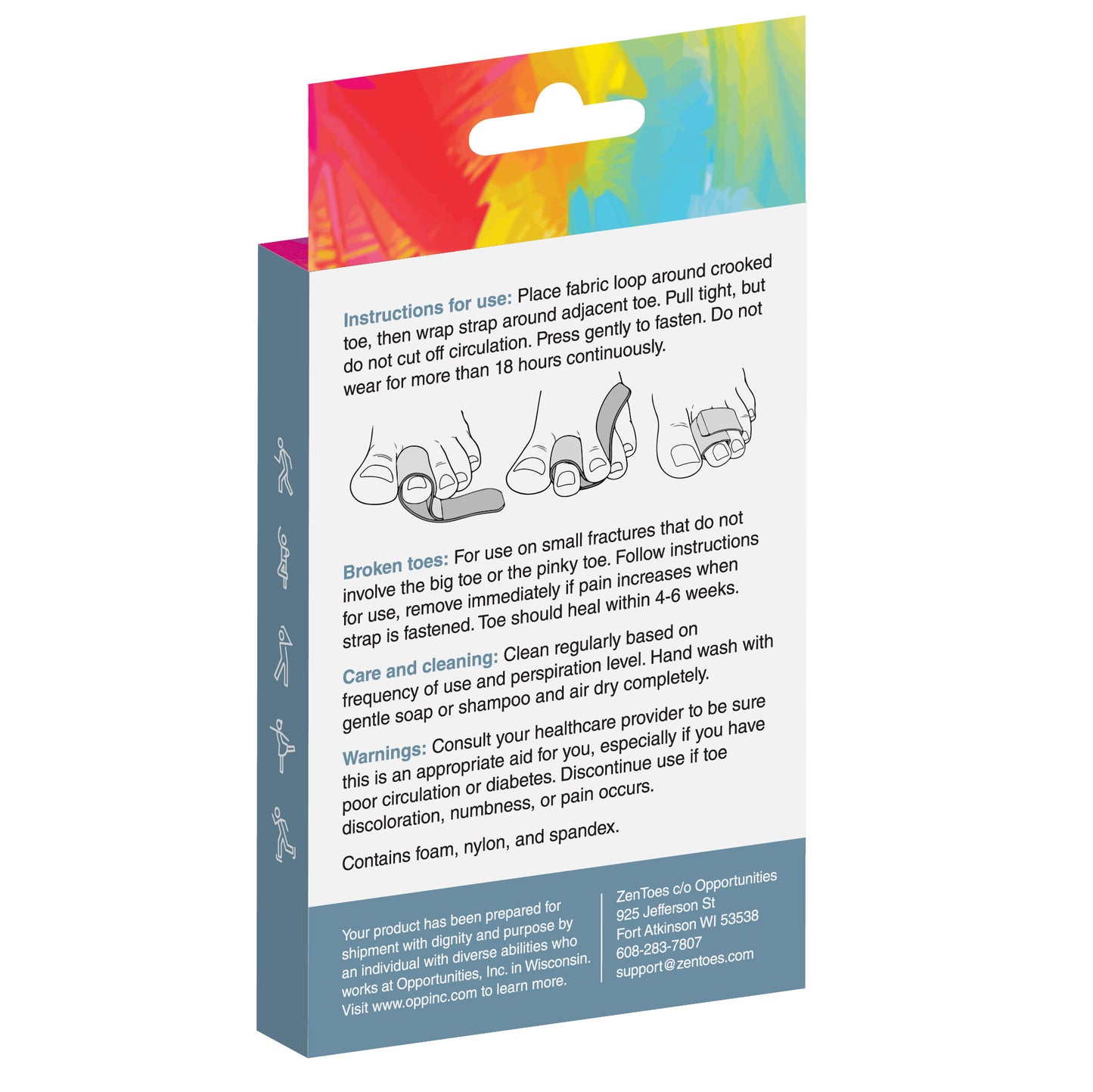 Buddy Wraps for Hammertoes or Broken Toes