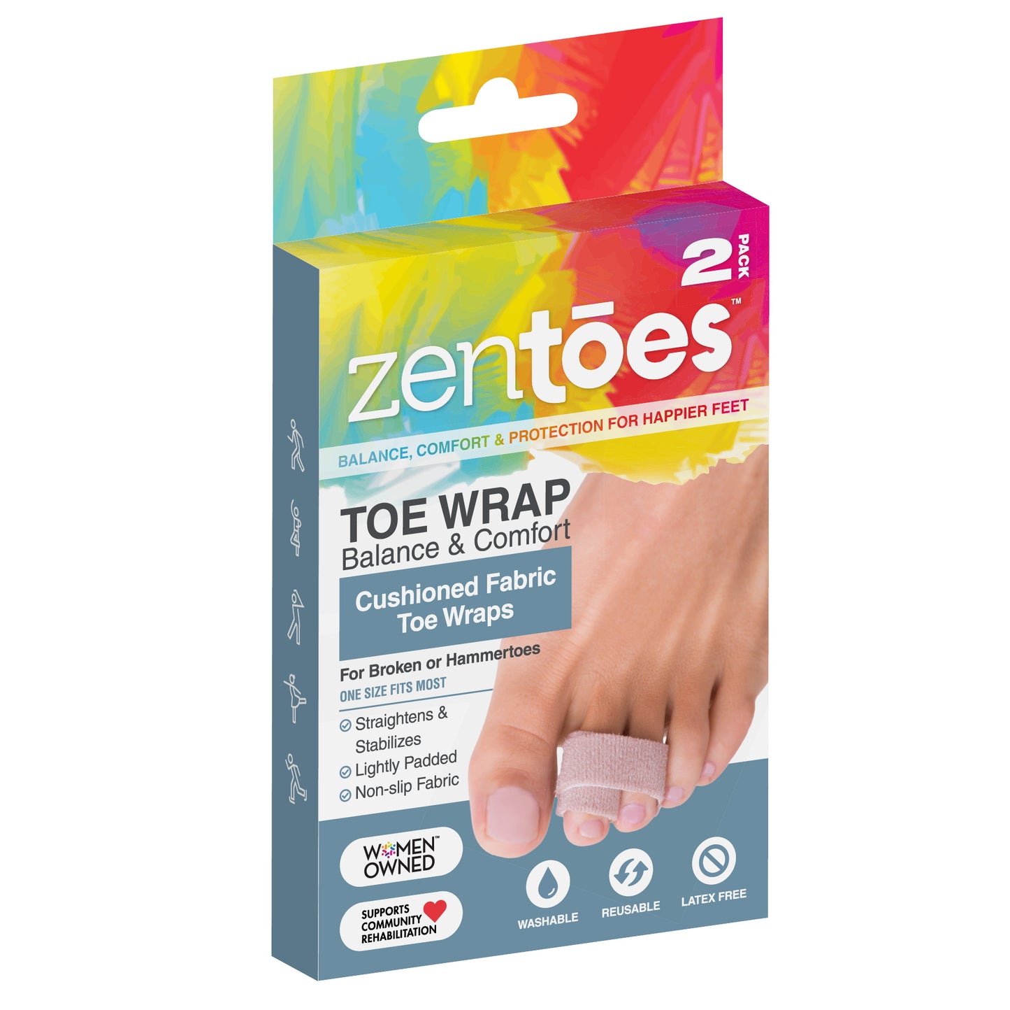 Buddy Wraps for Hammertoes or Broken Toes