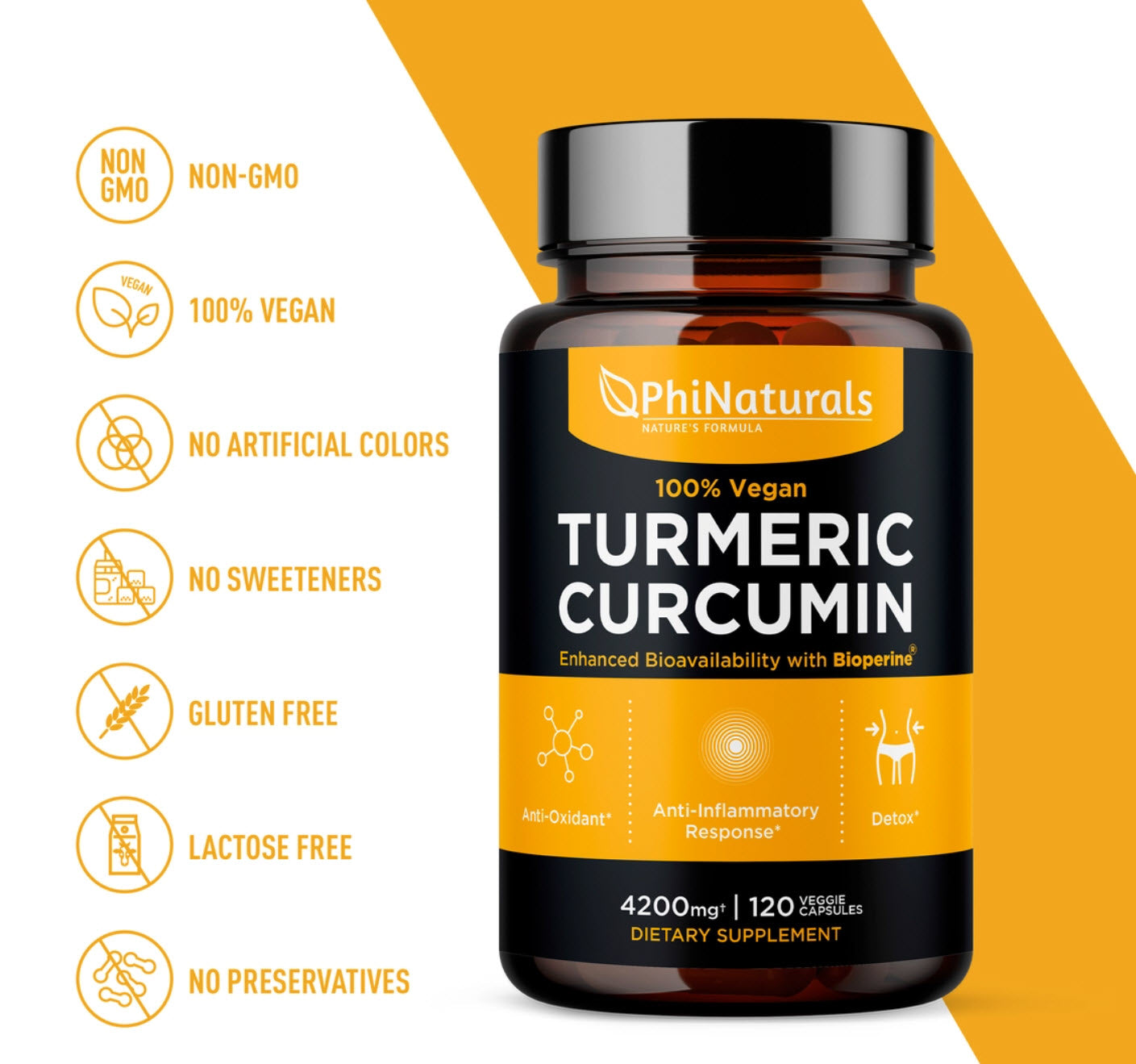 Turmeric Curcumin with BioPerine (Extra Strength)