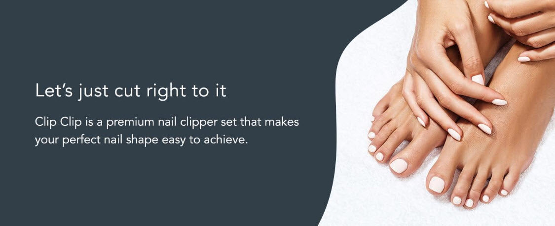 Clip Clip Nail Clipper & File Set