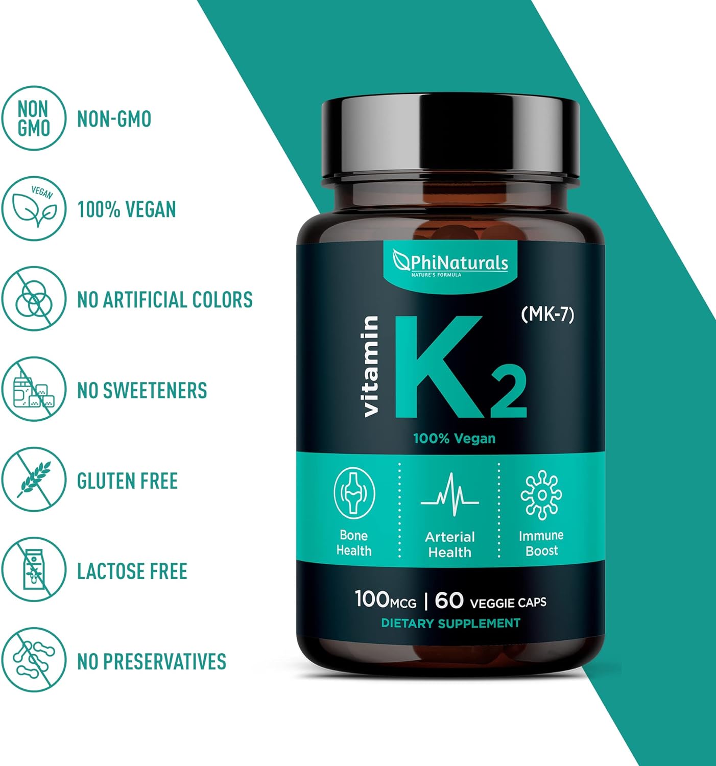 Vitamin K2 - 100 mcg