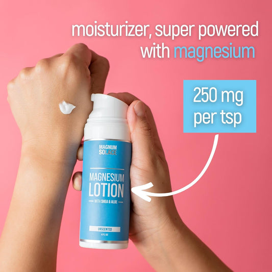 Magnesium Lotion for Joint & Muscle Relief, Sleepless Legs