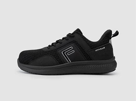 FitVille Men's TitanToe Composite Toe Slip-Resistant Sneaker-0