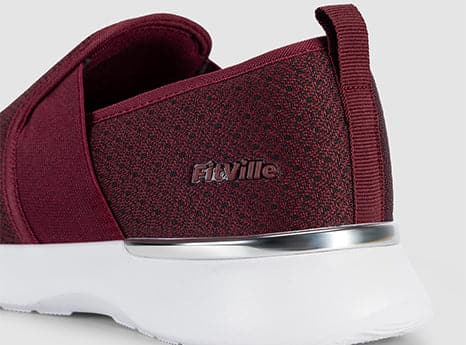 FitVille Women's BriskWalk Recovery Slip-On Shoes V2-4