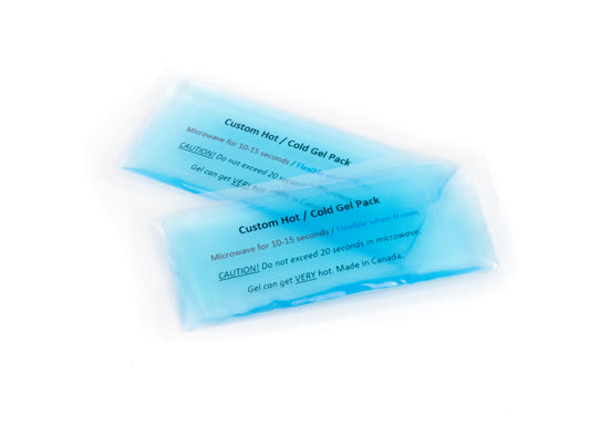 Flexible, Reusable Gel Packs for Hot & Cold Therapy (2 pack)